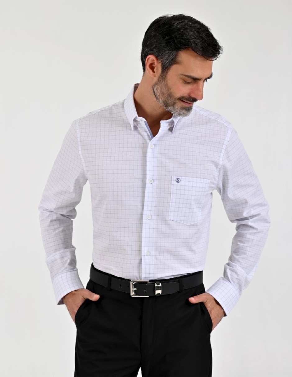 Camisa casual manga larga para hombre Camisa casual manga larga para hombre