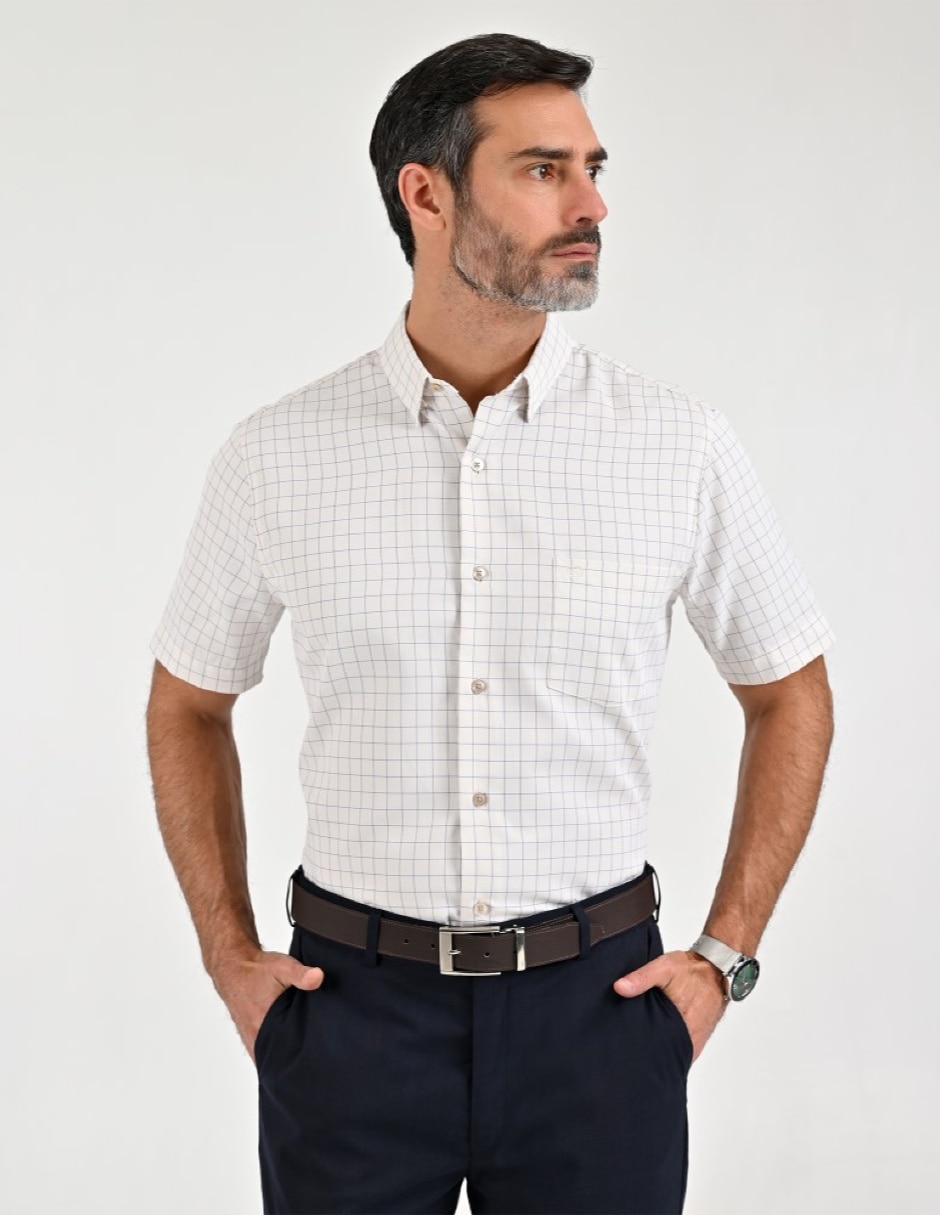 Camisa casual manga corta para hombre Camisa casual manga corta para hombre