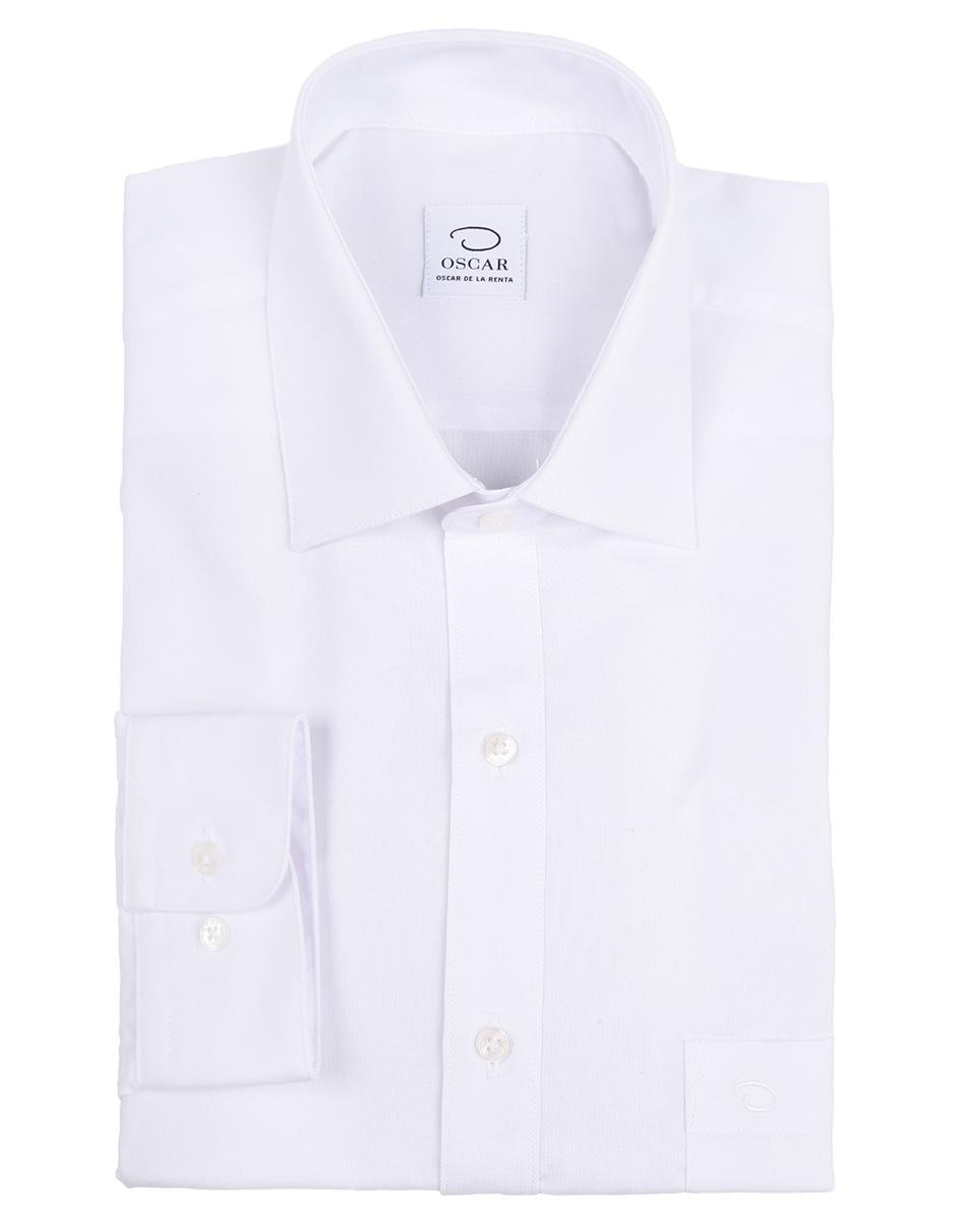 Camisa de vestir Oscar De La Renta de manga larga para hombre