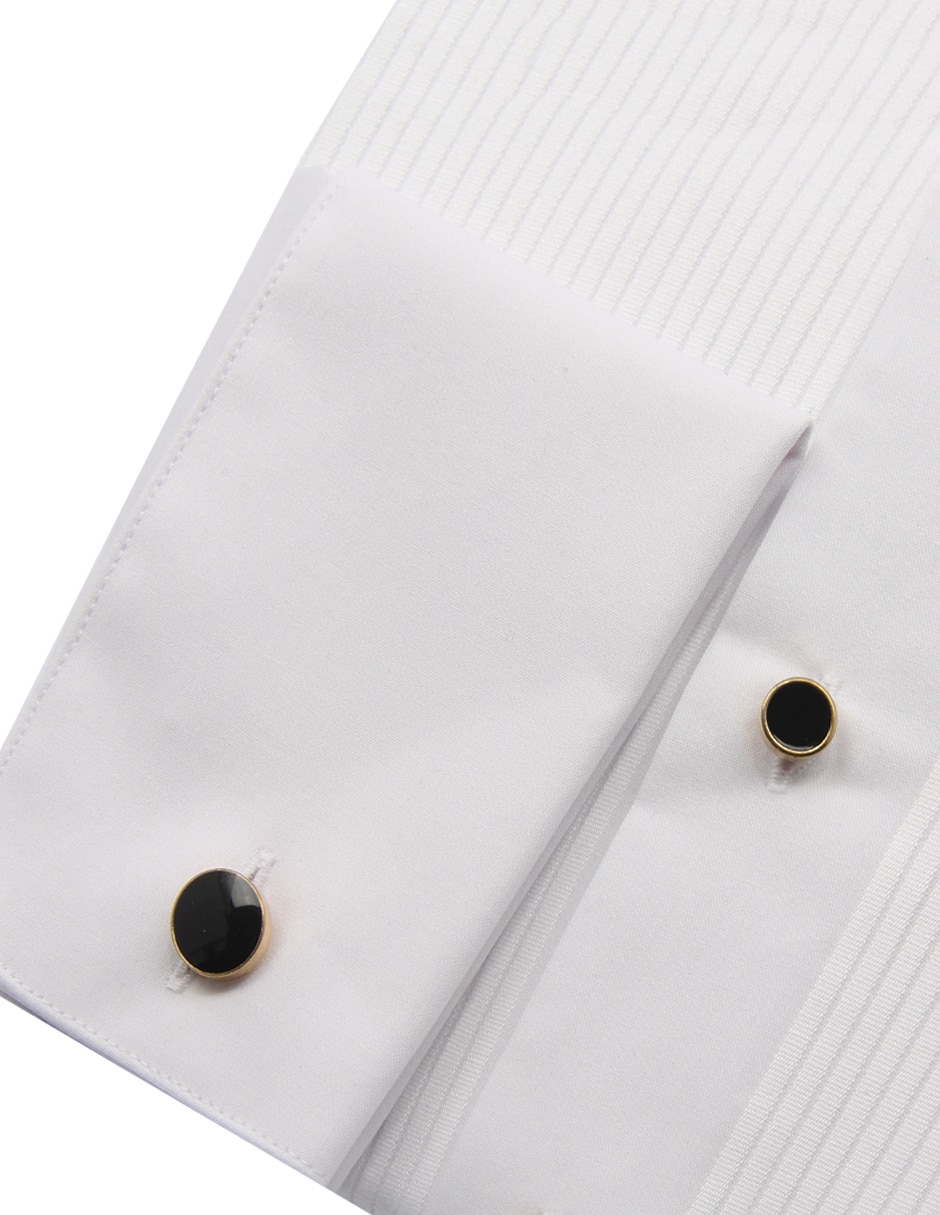 Camisa de vestir John Henry de manga larga para hombre