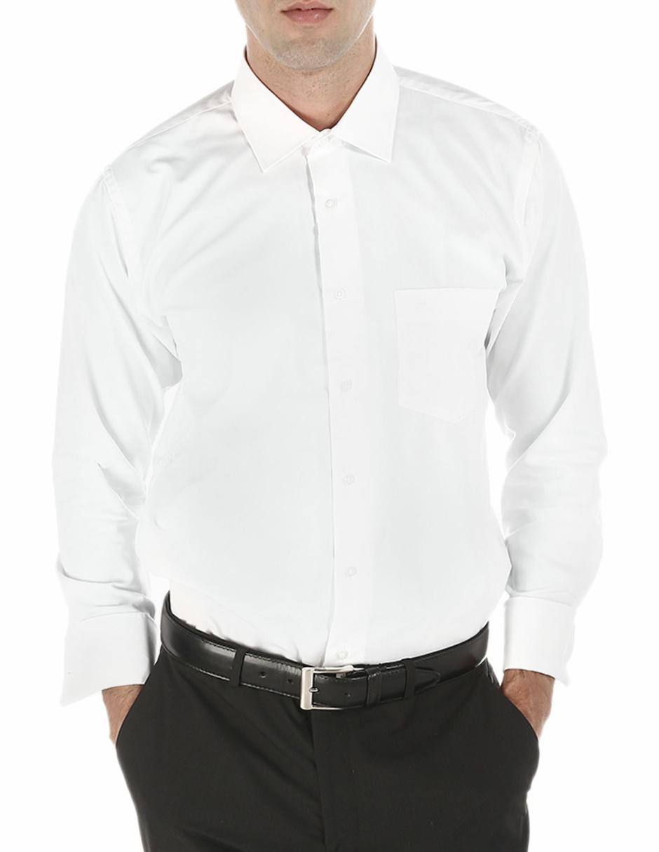Camisa de vestir de manga larga para hombre
